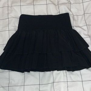 Black skirt